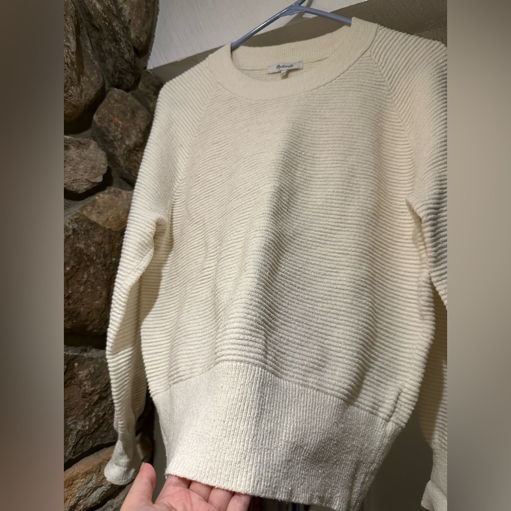 Madewell Corbett Balloon-Sleeve Sweater size S. Excellent condition. - Picture 9 of 11
